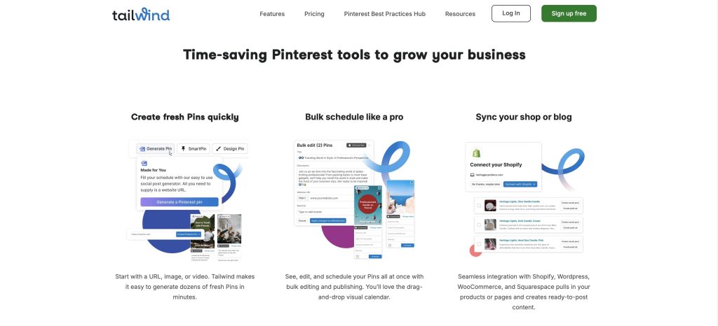 Tailwind App Tool For Pinterest